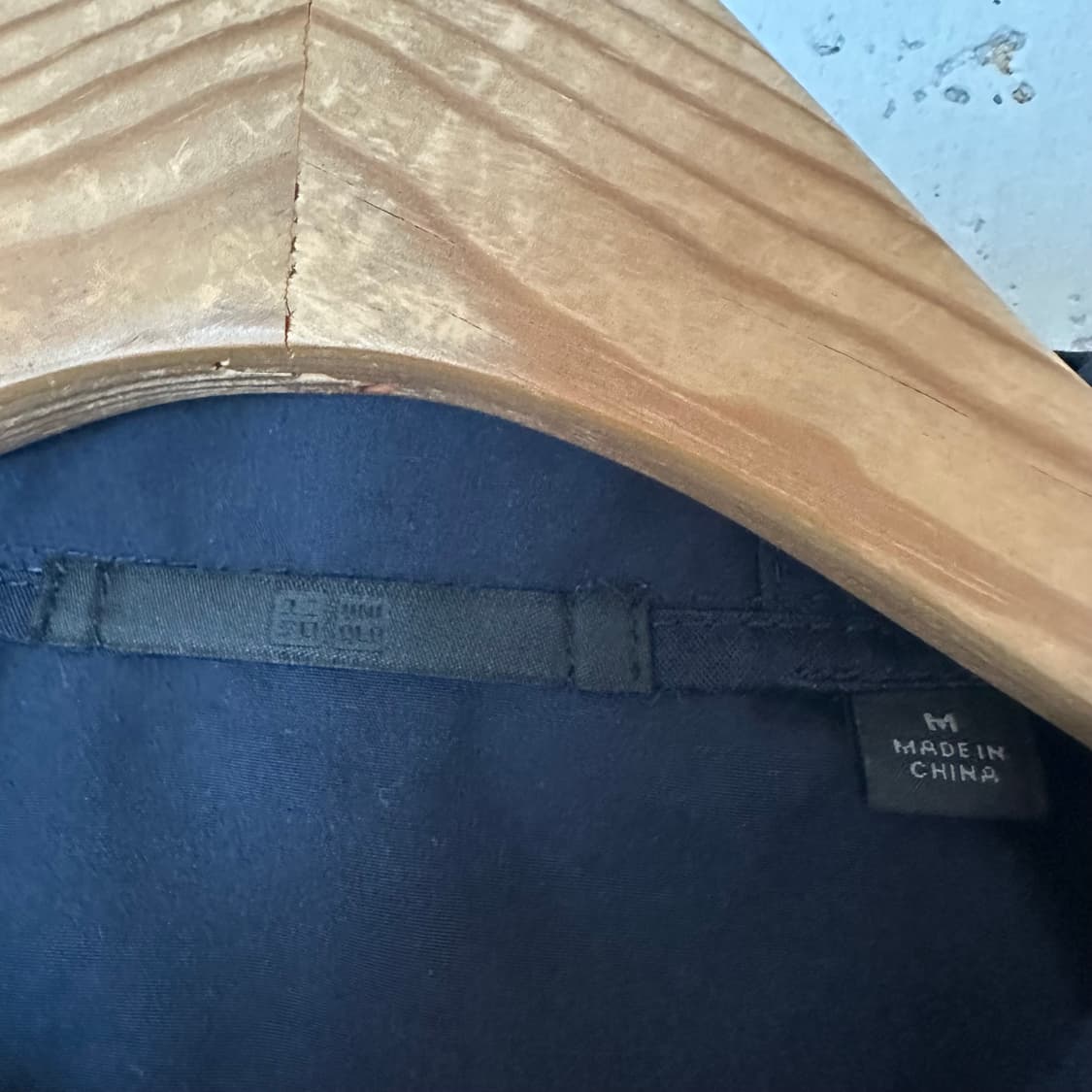 우먼M 유니클로 후드 자켓 네이비 상품이미지3