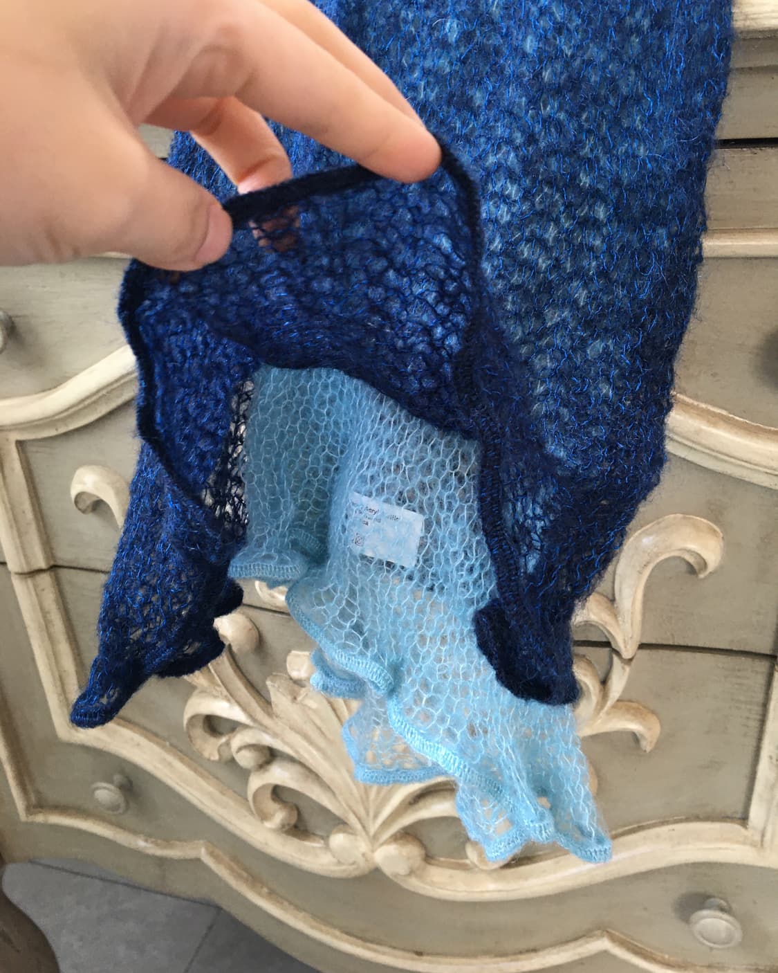  layer point knit muffler 상품이미지4