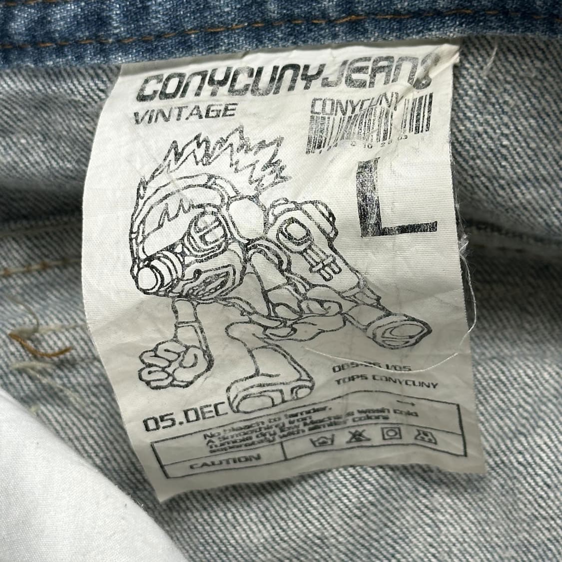 34 VTG 빈티지 와이드핏 부츠컷 데님팬츠 상품이미지5