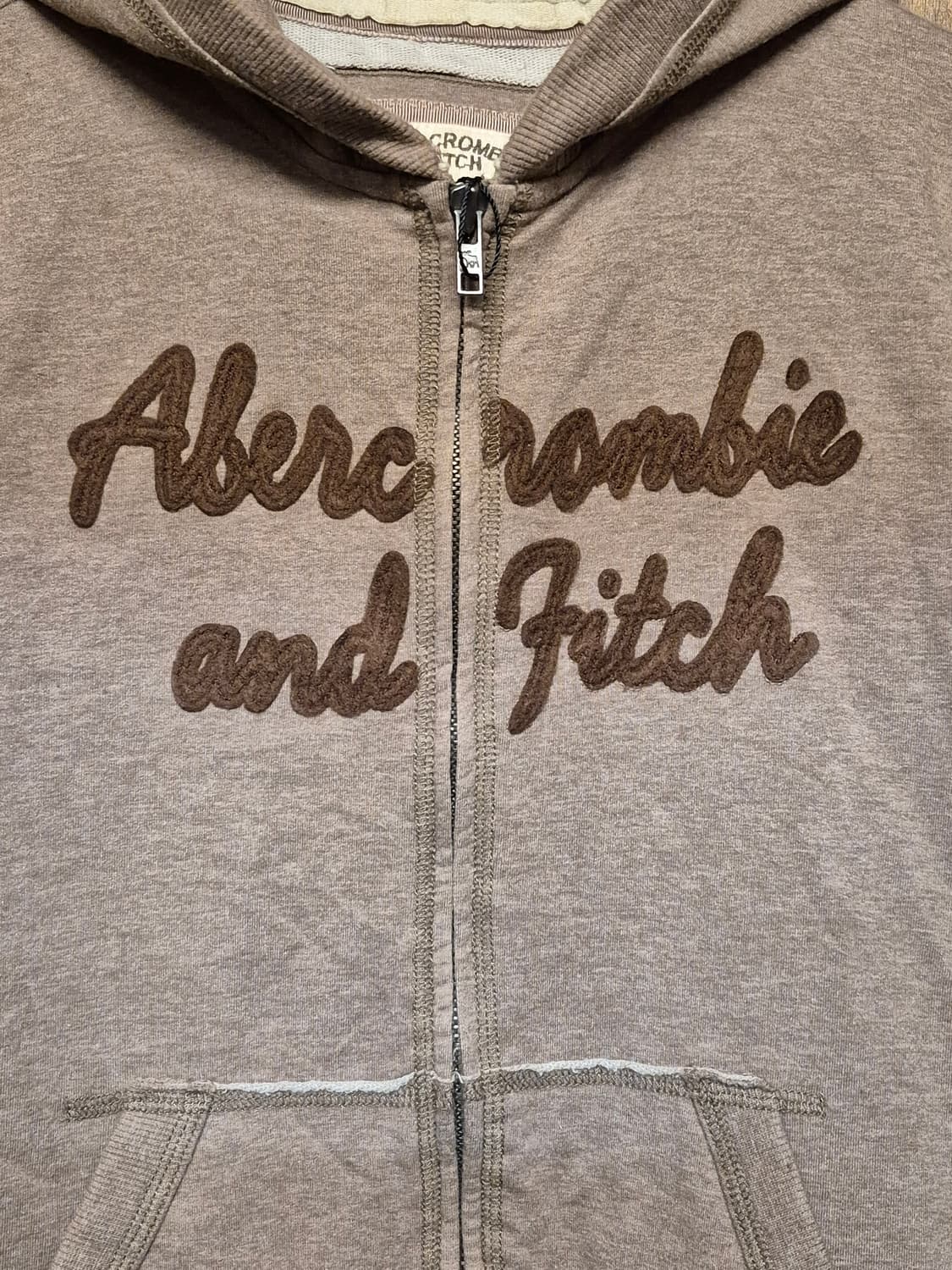 ABERCROMBIE BROWN HOODIE ZIPUP 상품이미지4