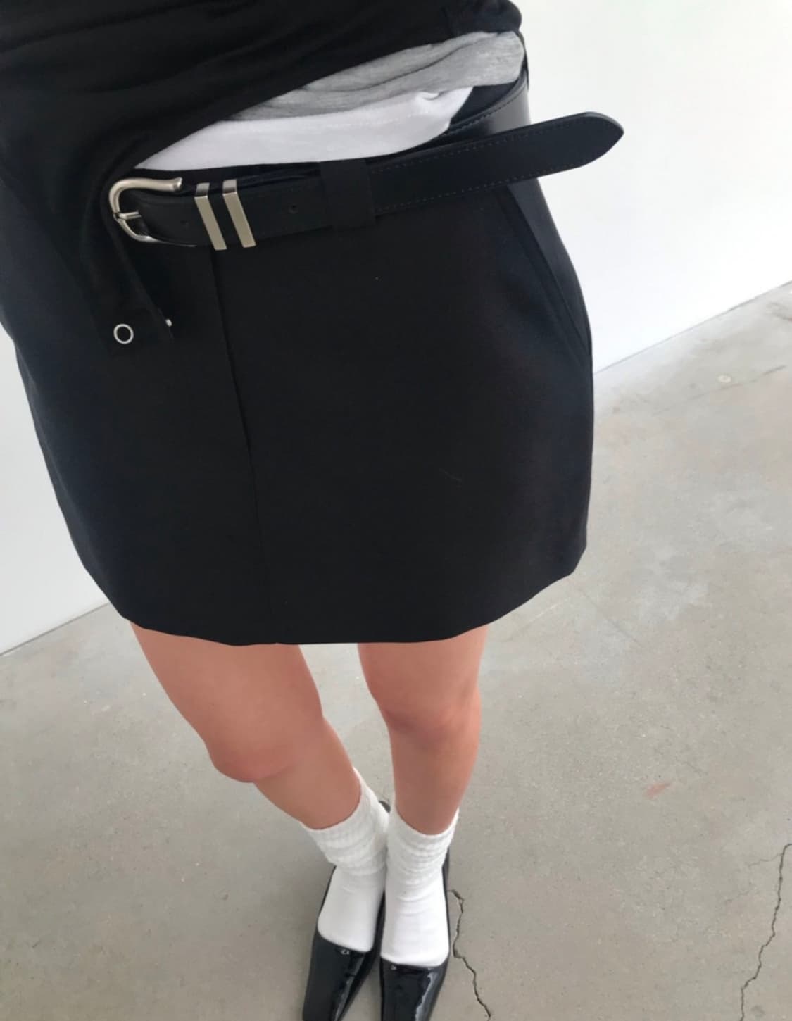 위아 허그 블루종 셋업 블랙  상품이미지3