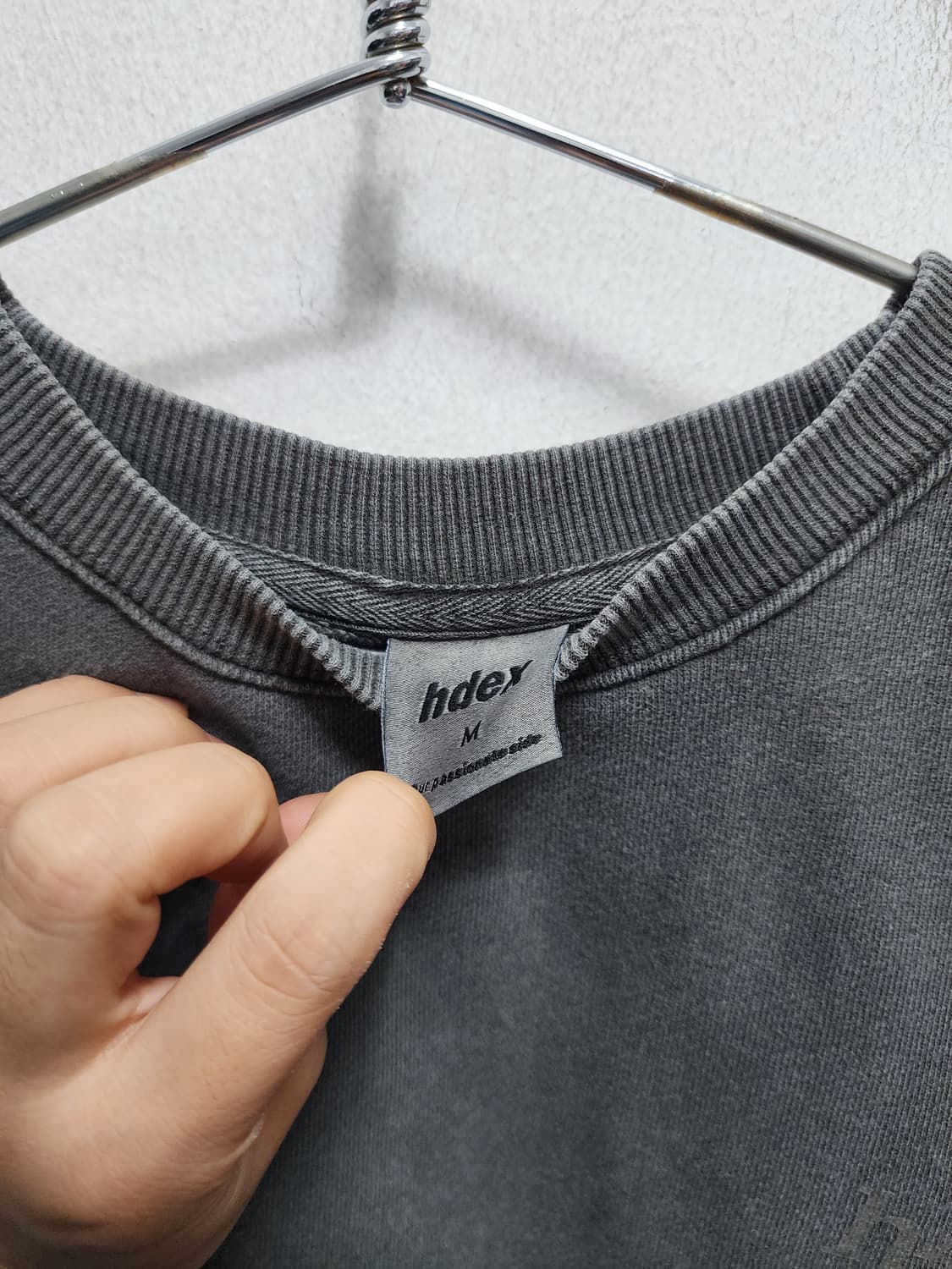 hdex 빈티지 워싱 맨투맨 상품이미지4