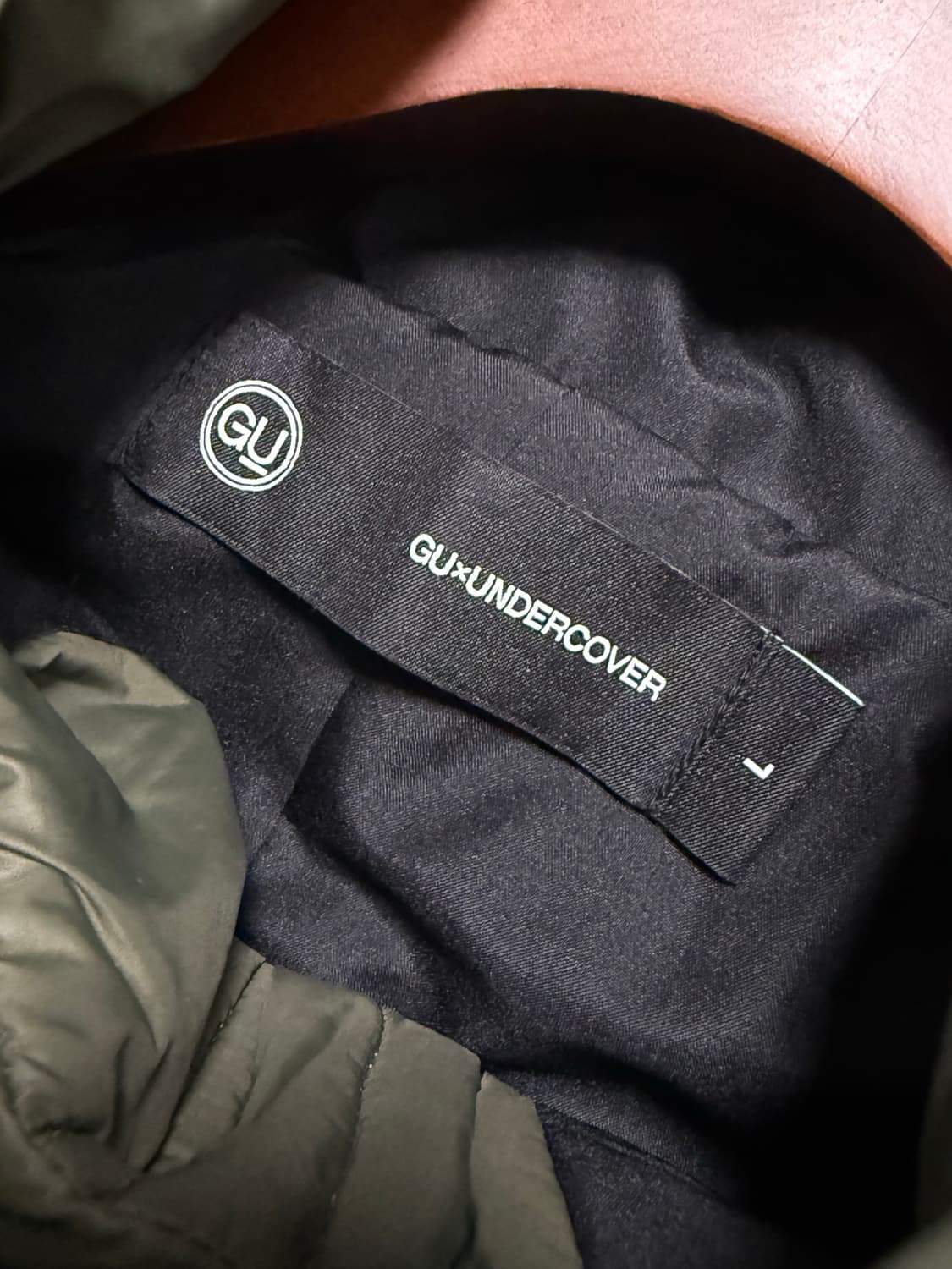 [L] Undercover X GU 피쉬테일 파카 올리브 상품이미지8