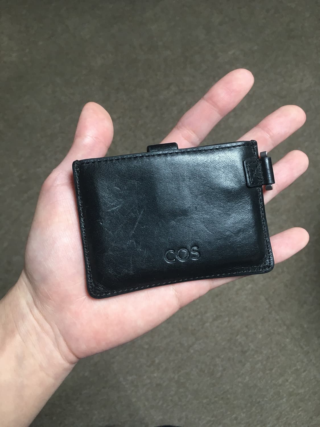 Cos 코스 레더 카드지갑 상품이미지1