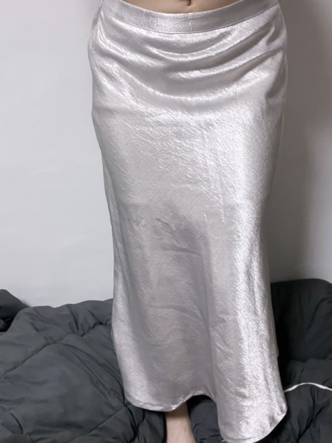 silver skirt 상품이미지2