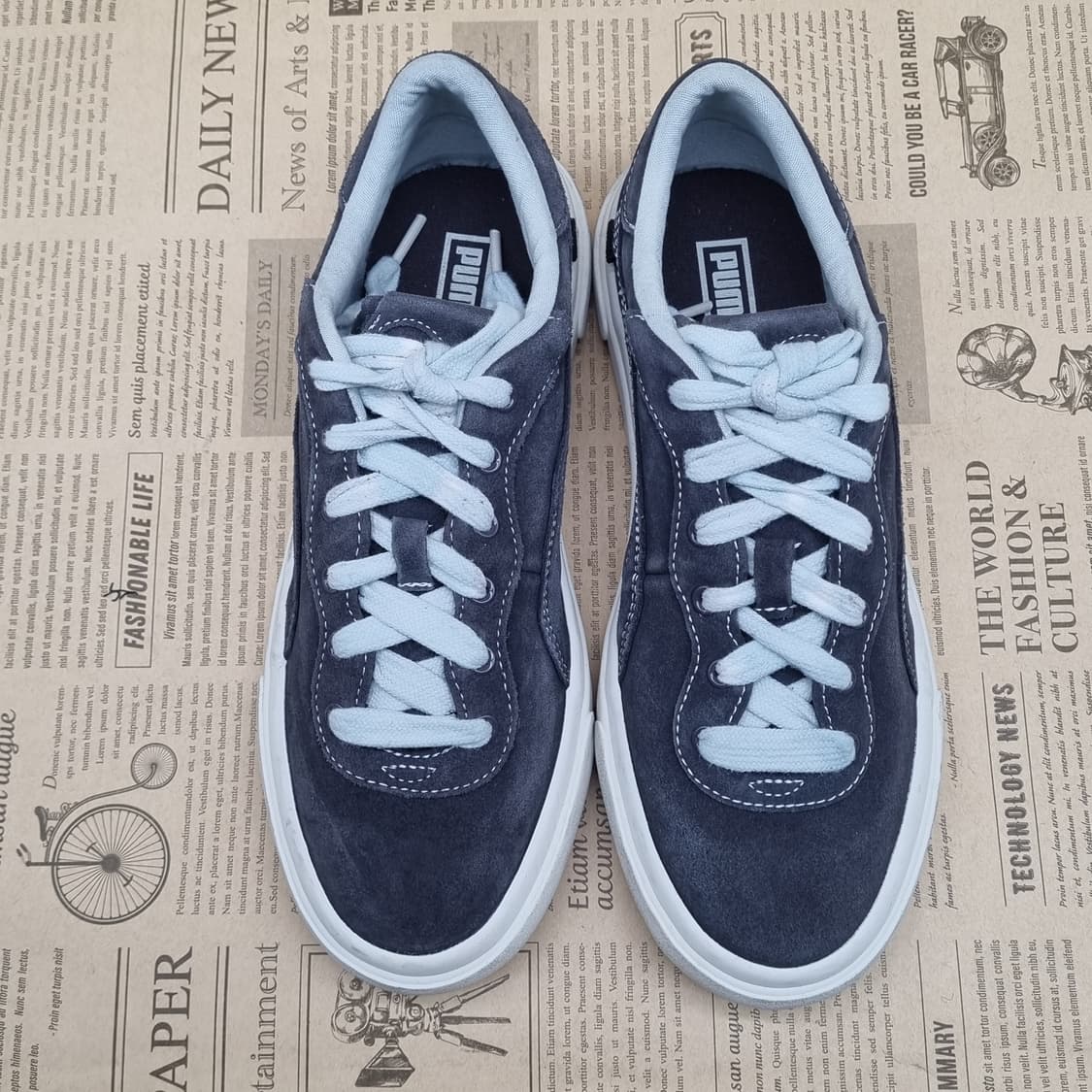 푸마 카프리 로얄 스웨이드 스니커즈250 상품이미지2