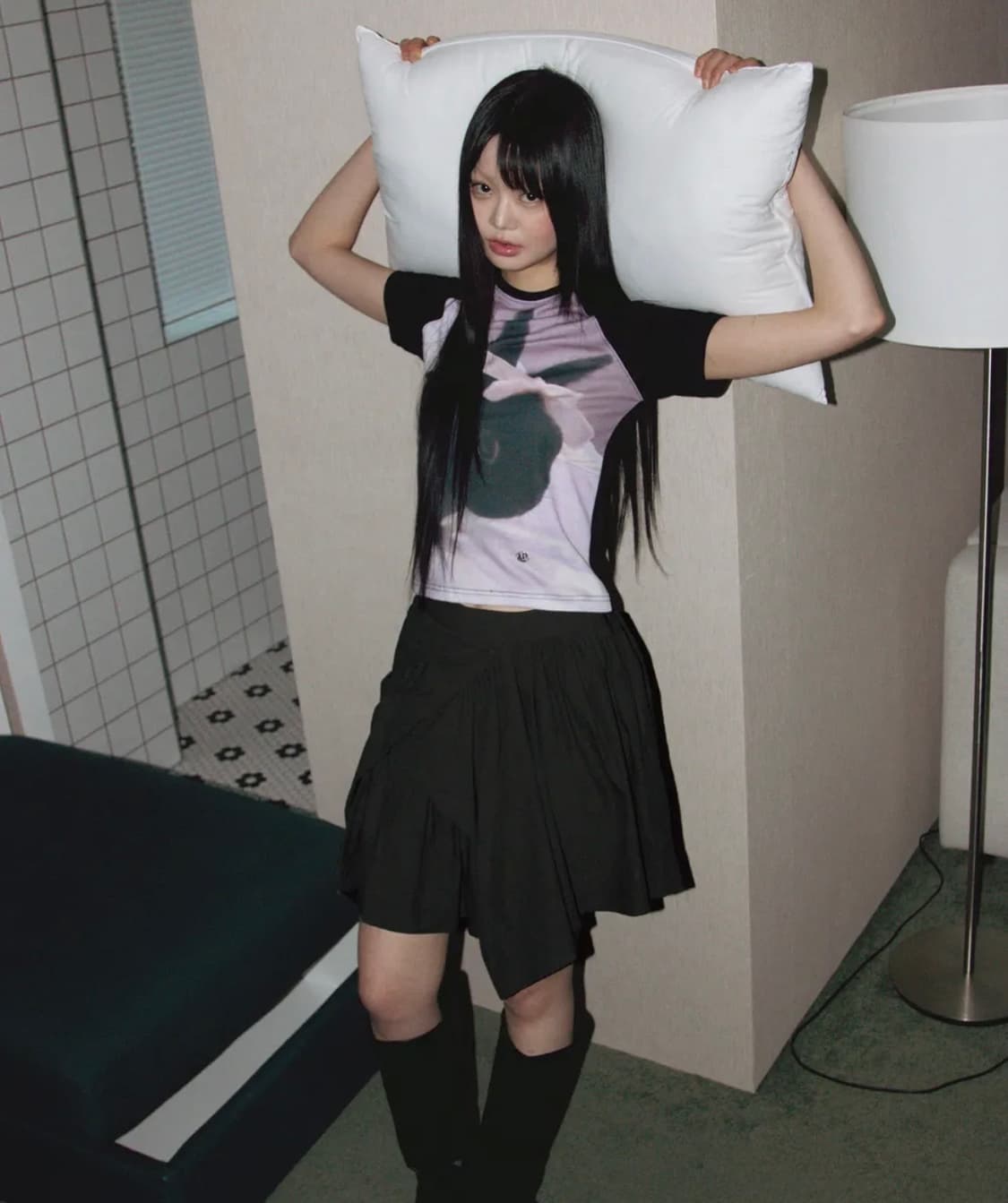 (새상품) 플레어업 버니 반팔티셔츠 bunny T-Shirt 상품이미지5