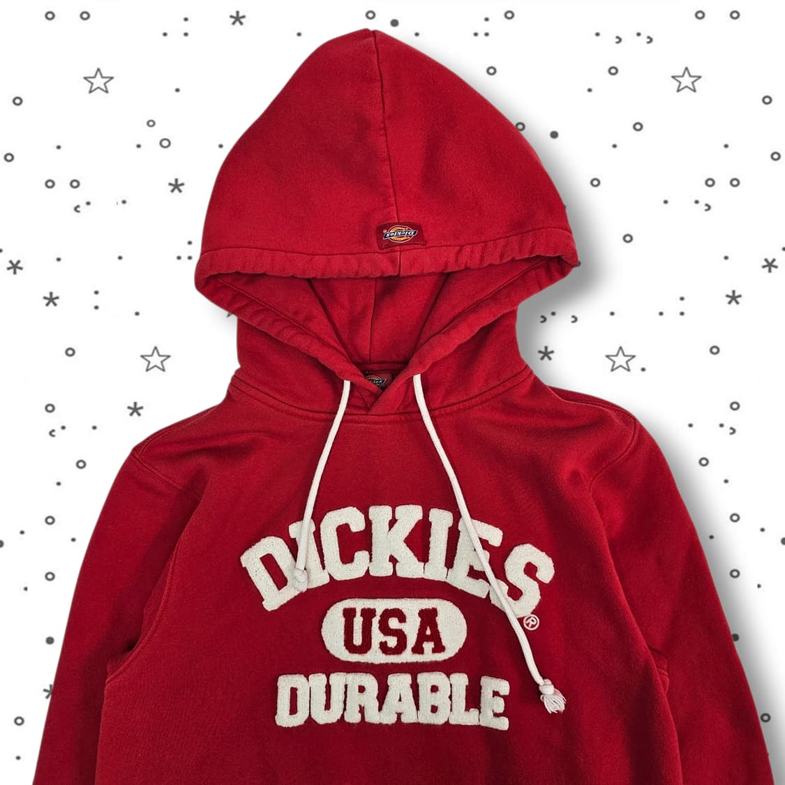  Dickies USA 디키즈 패치 로고 후드티 상품이미지2