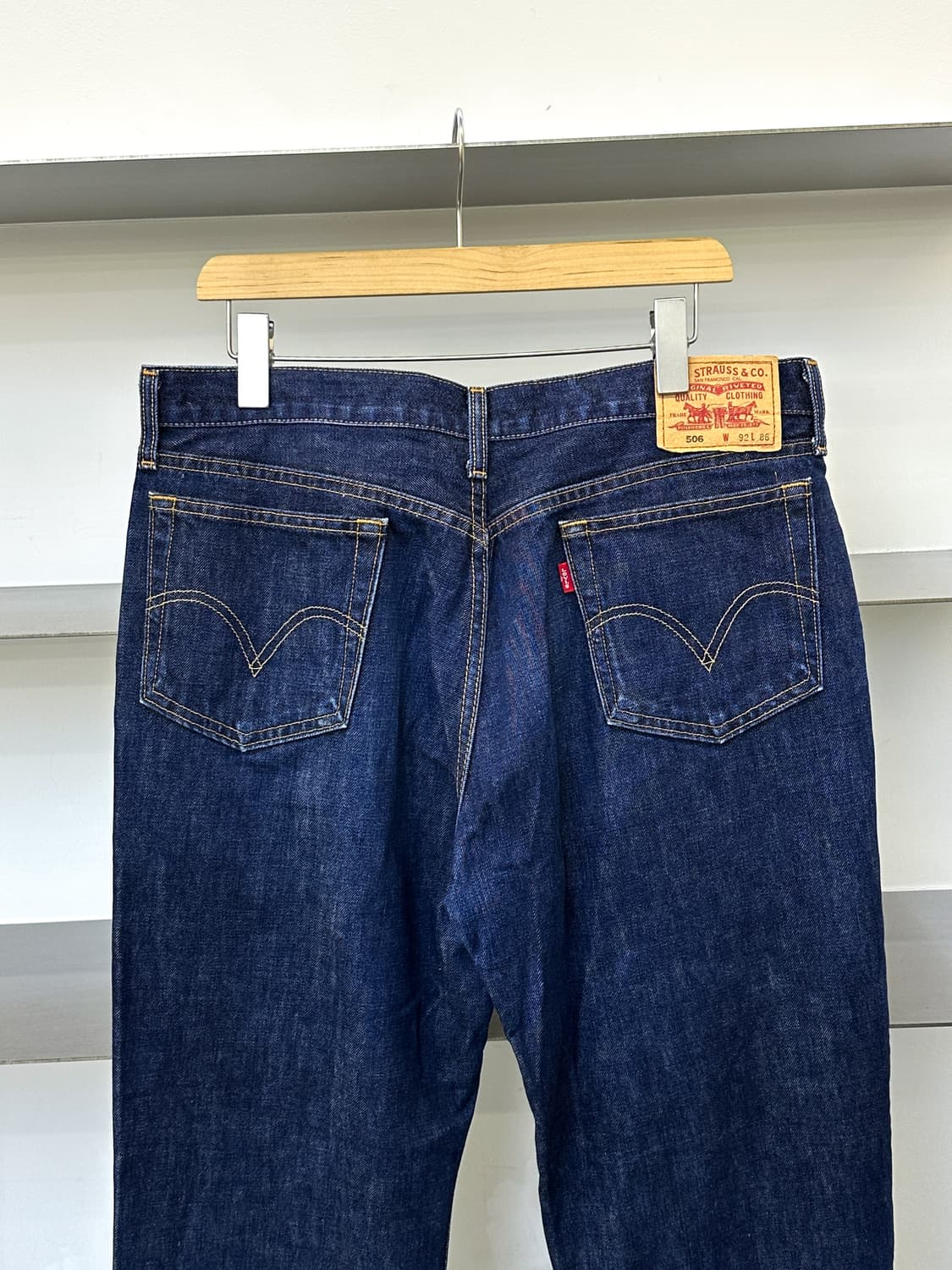 리바이스 506 와이드 데님 팬츠 상품이미지6