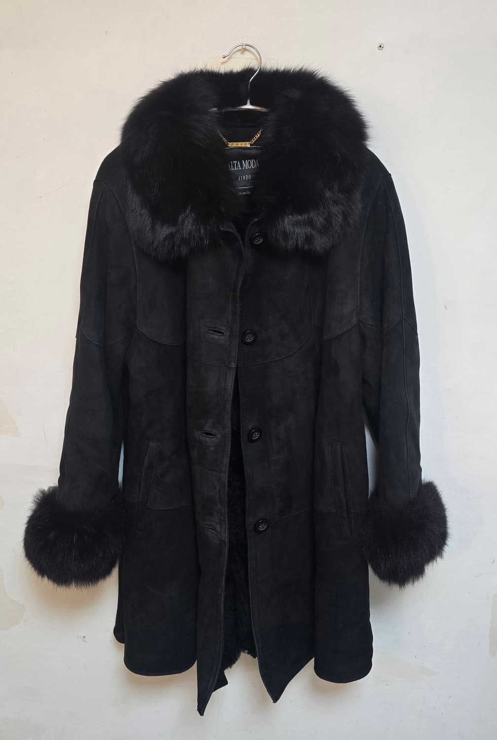 JINDO 모피 폭스퍼 무스탕 코트 94-100-170 상품이미지5