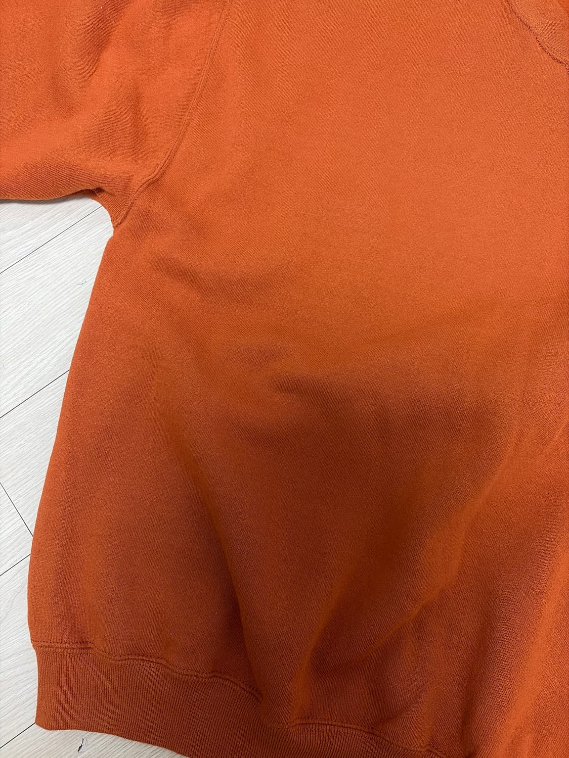 90s 러셀 애슬레틱 빈티지 스웻 오렌지 상품이미지4