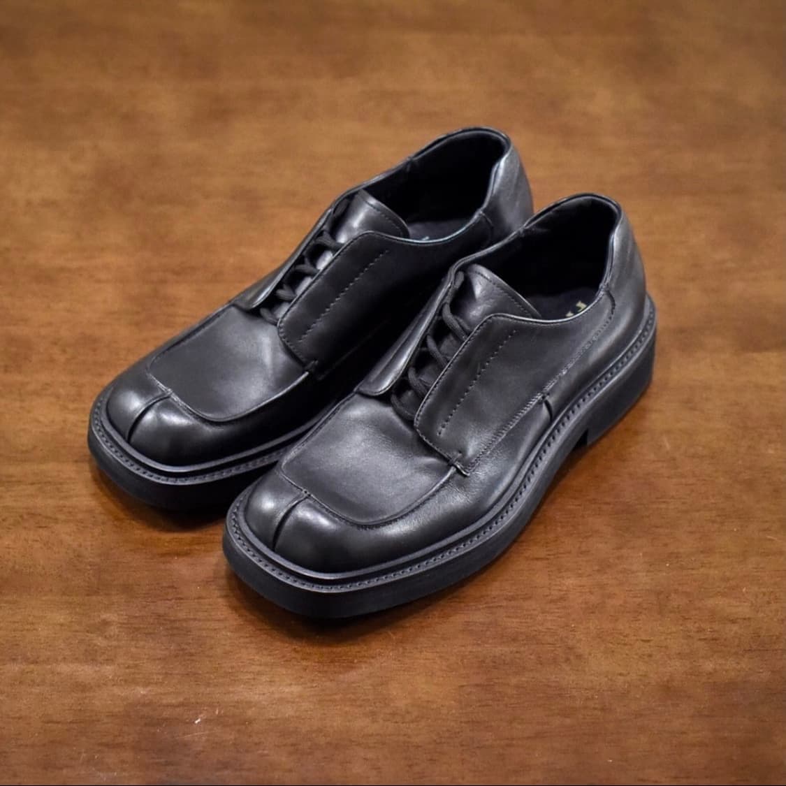 Prada FW 1999 스퀘어토 더비 슈즈 상품이미지2