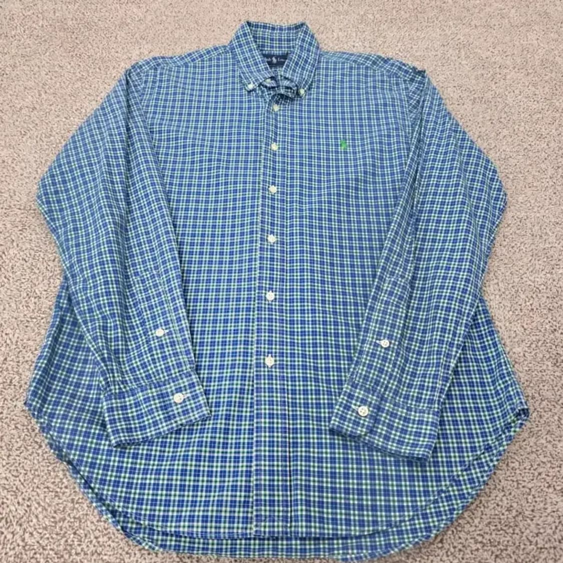 랄프로렌 남성 체크 셔츠 100~105 상품이미지5