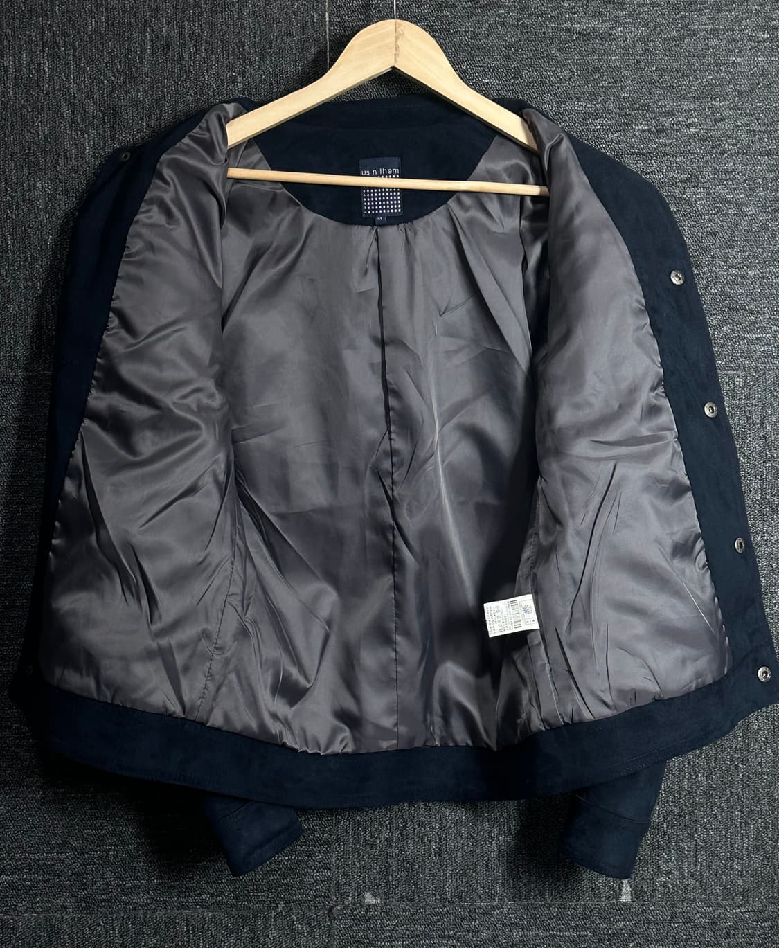 US N THEM 스웨이드 남성 자켓 95 상품이미지4