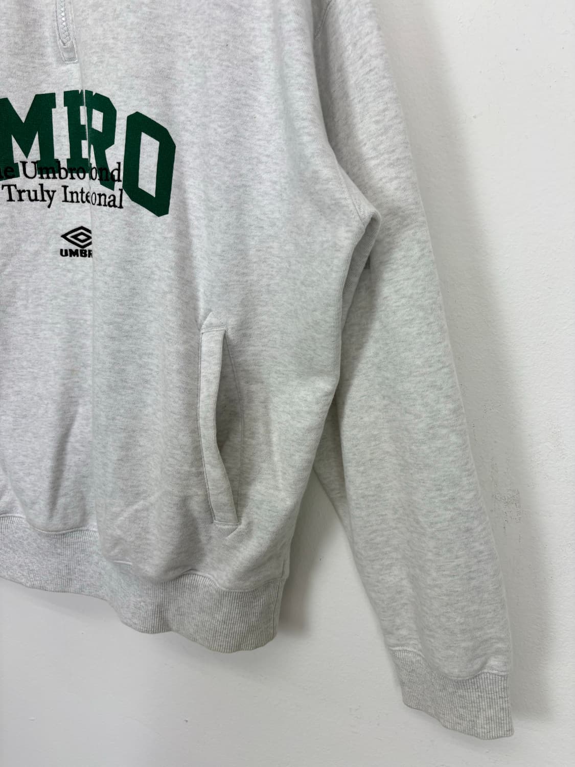 [2XL]엄브로 하프집업 맨투맨 상품이미지6