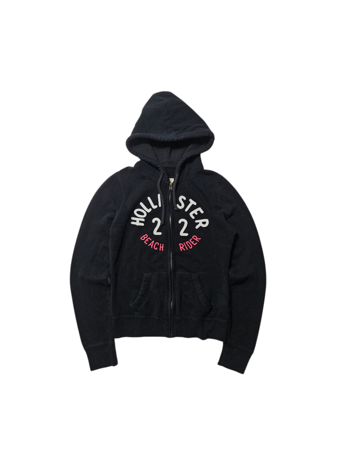 홀리스터 아치로고 딱붙핏 후드집업 S 상품이미지2