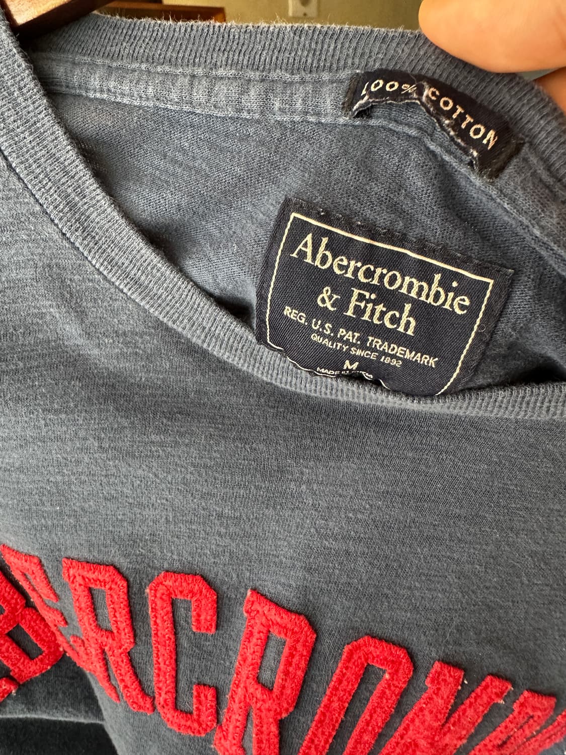 Abercrombie & Fitch Logo T-Shirt 상품이미지3
