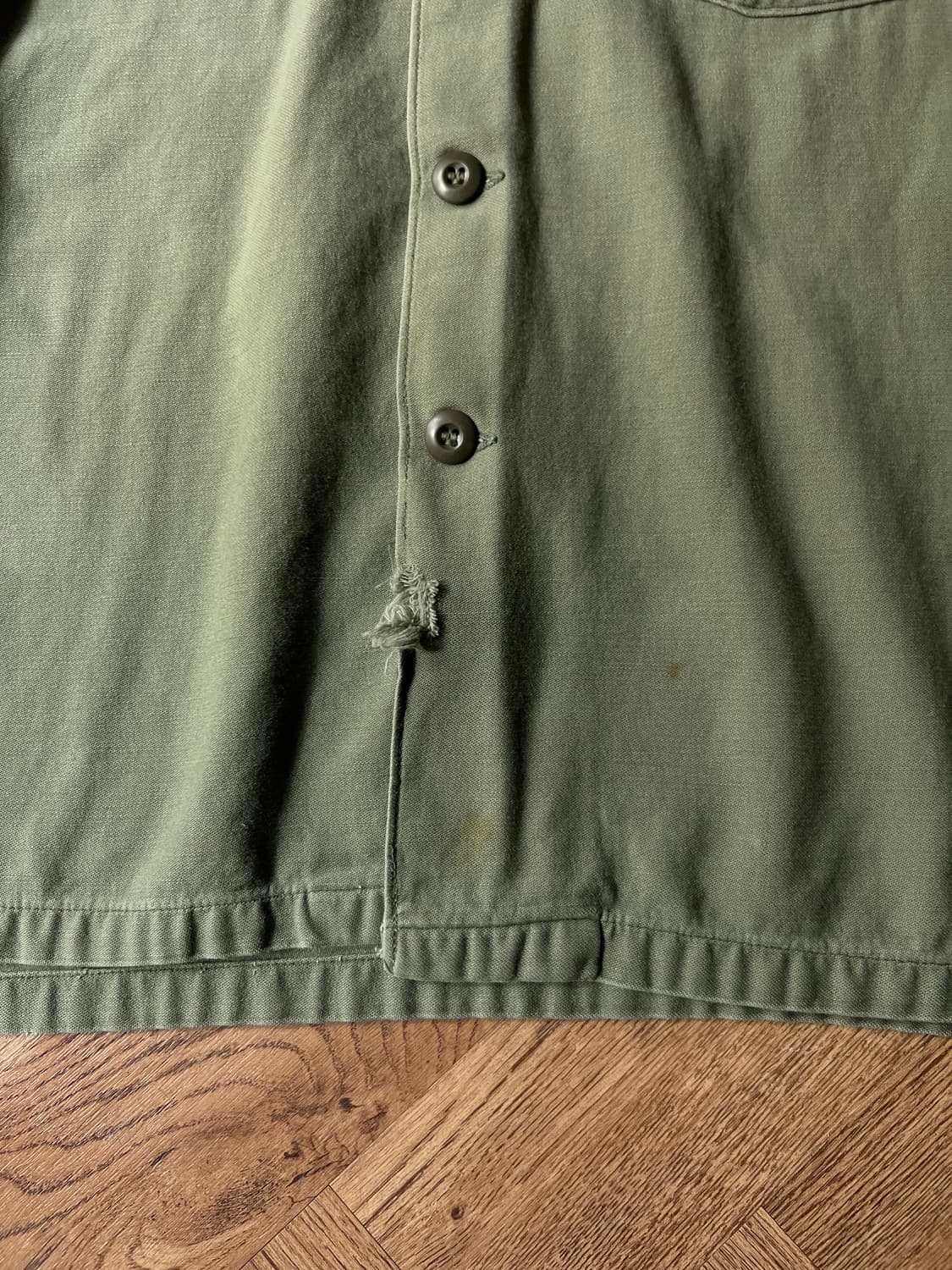 [L]70's 오리지널 미 공군 OG-107 셔츠 상품이미지5