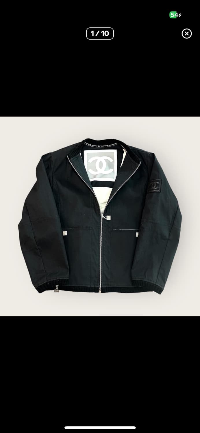 2003aw 샤넬 스포츠 아카이브 코튼 자켓 상품이미지1