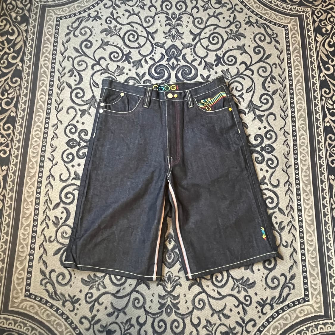 36 COOGI 데님 하프 팬츠/W2381 상품이미지3