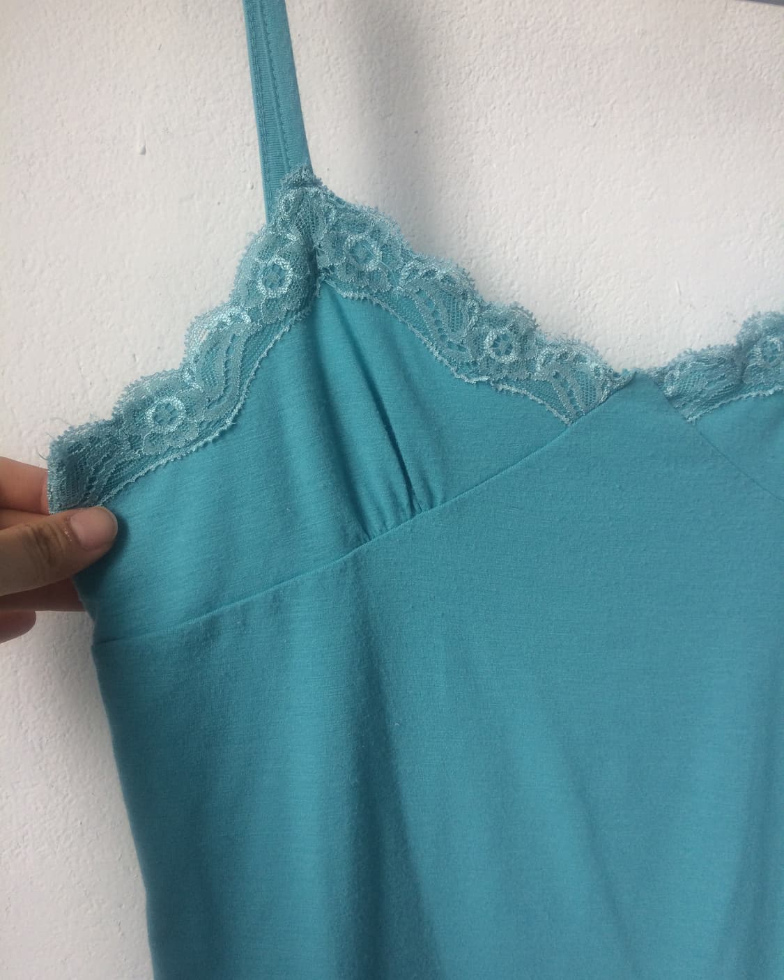 Lace trimming sleeveless 상품이미지3