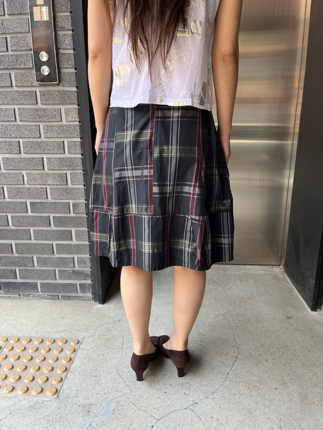 센소유니코 아플리케 스커트 상품이미지4