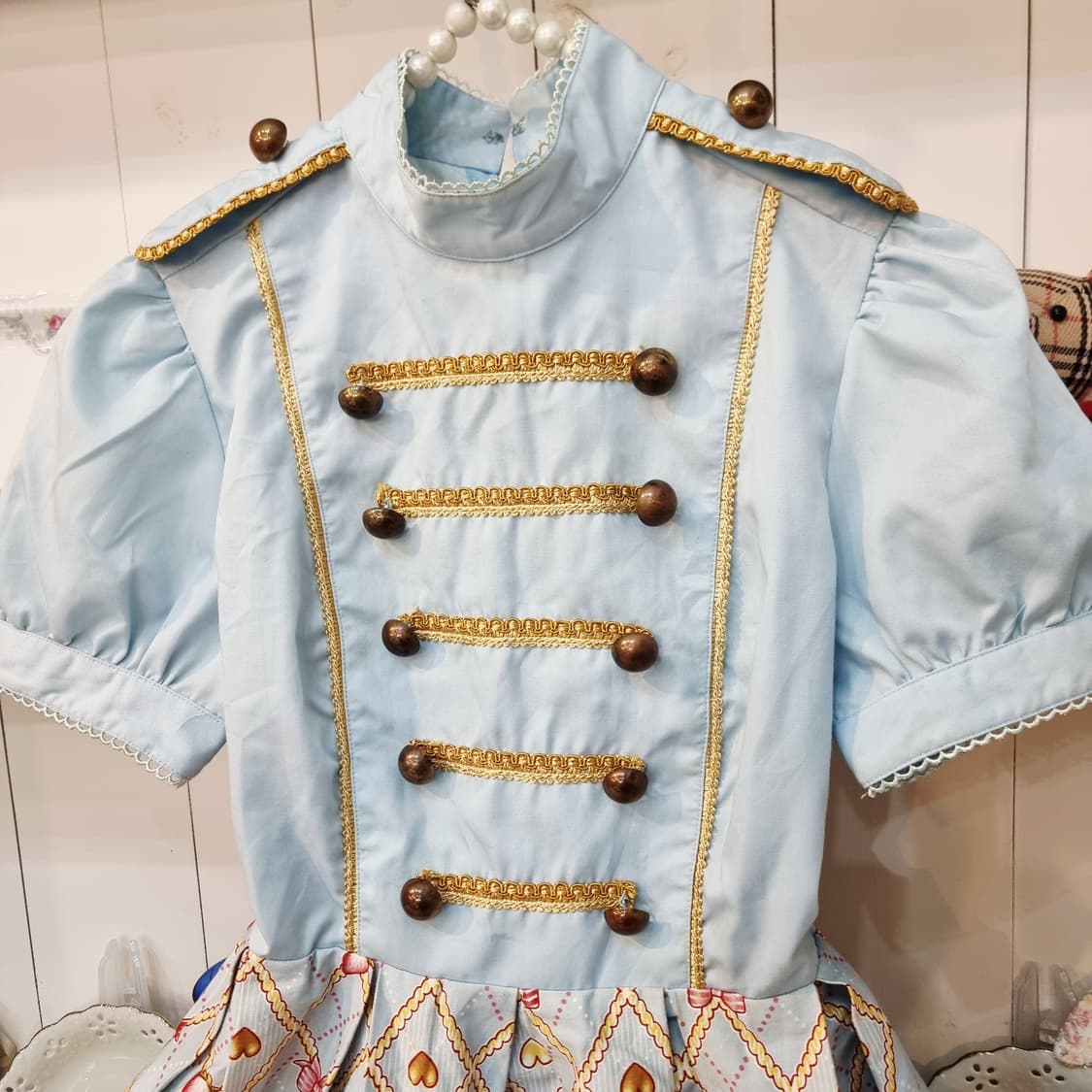 밀리터리 캔디 프린트 원피스 상품이미지2