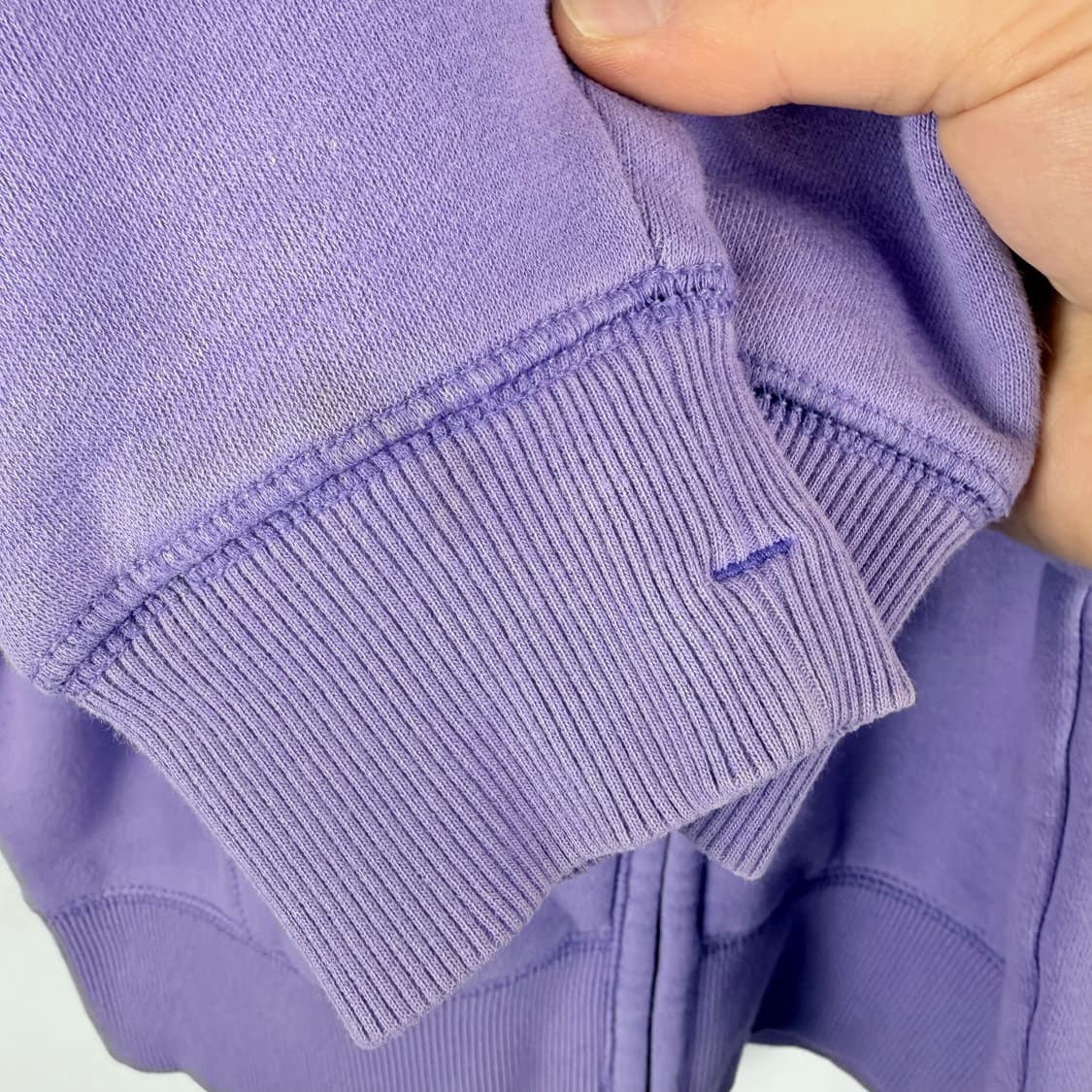 (M) 후아유 패치로고 후드집업 연보라 상품이미지4