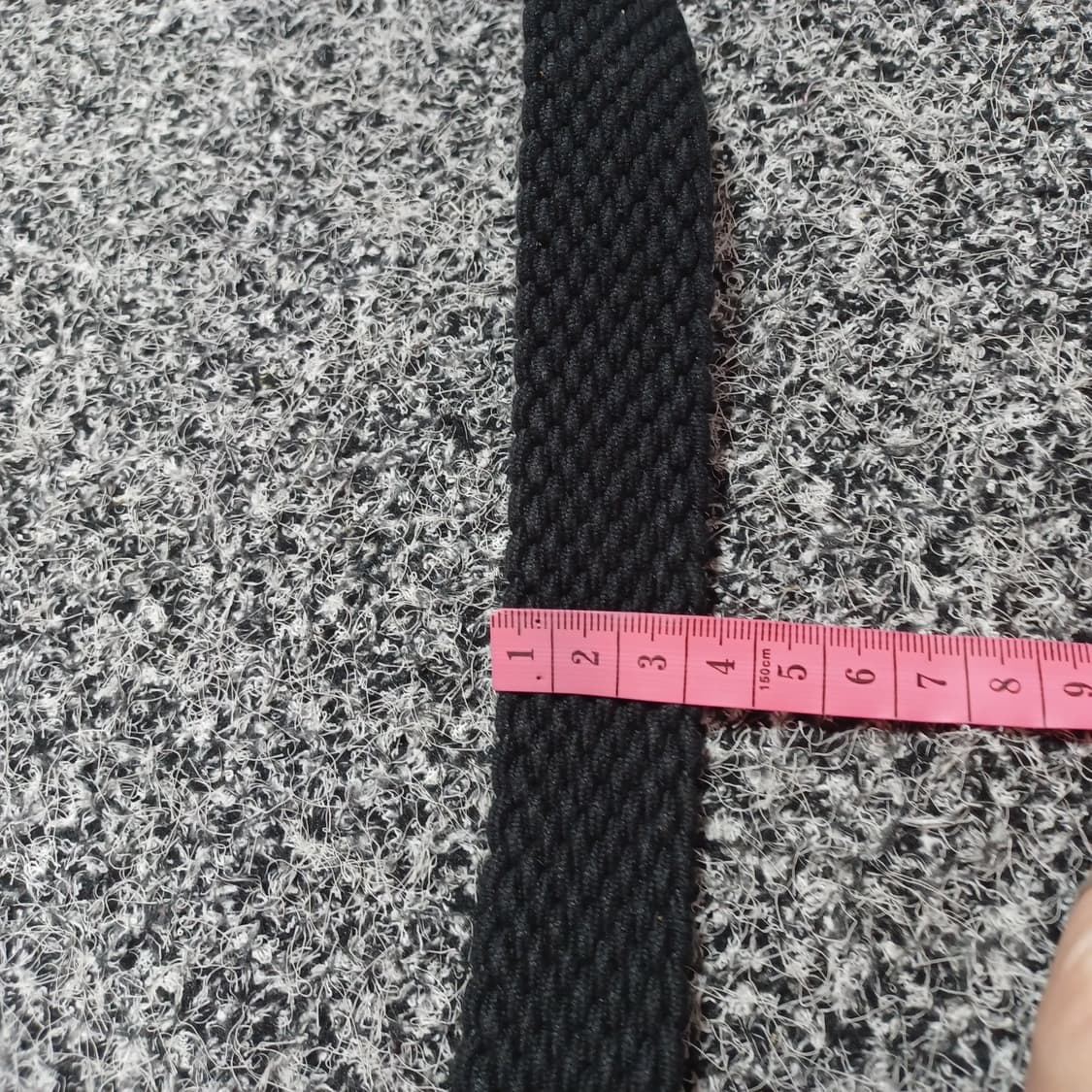 빈티지 꼬임 벨트 블랙 공용 상품이미지4