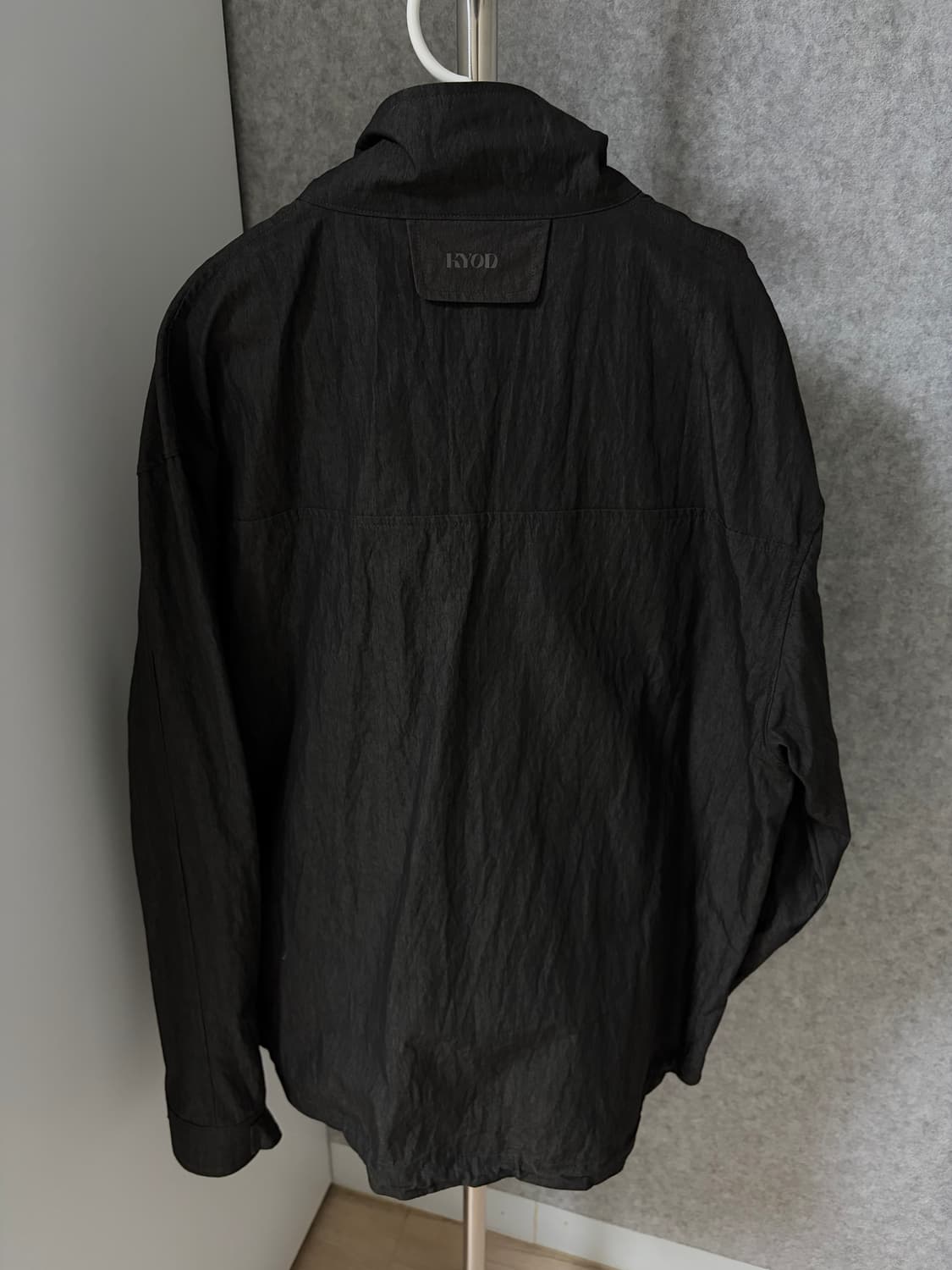 kyod 쿄드 하프 집업 아노락 차콜 상품이미지8