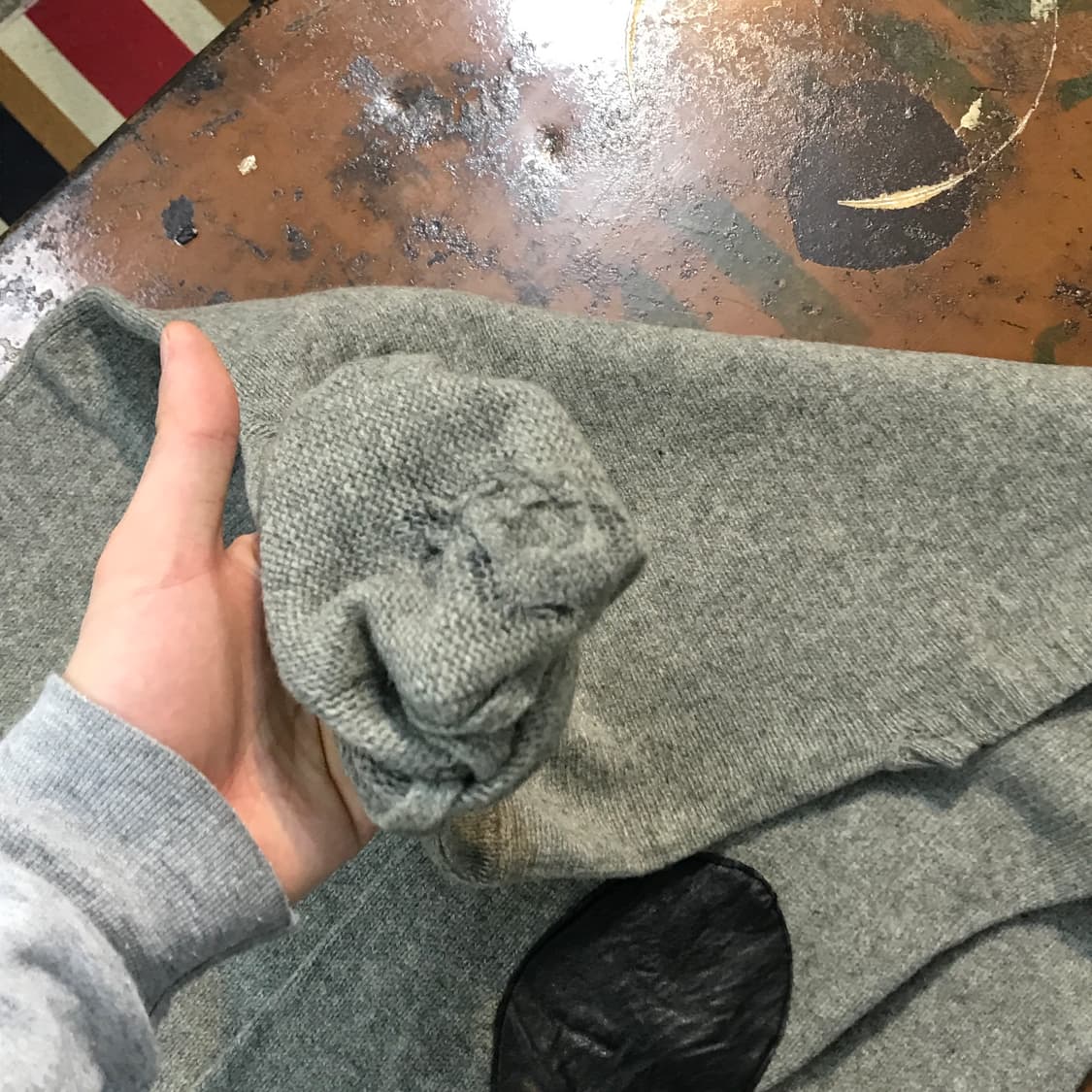 폴로랄프로렌 그레이 울 니트 남성 105 사이즈 상품이미지6