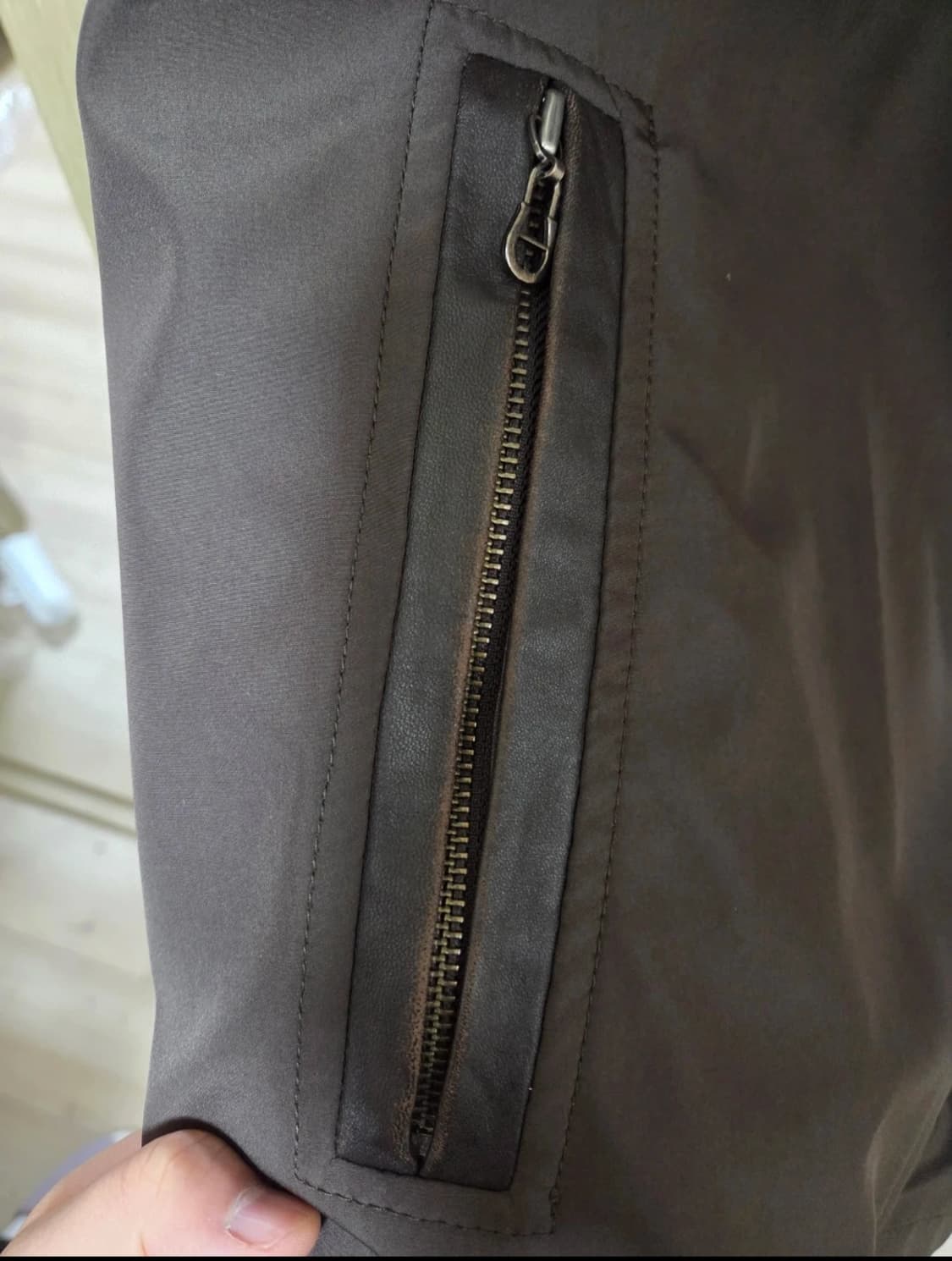 [105] 이태리제 아이그너(AIGNER) 리얼 양털 무스탕 상품이미지7