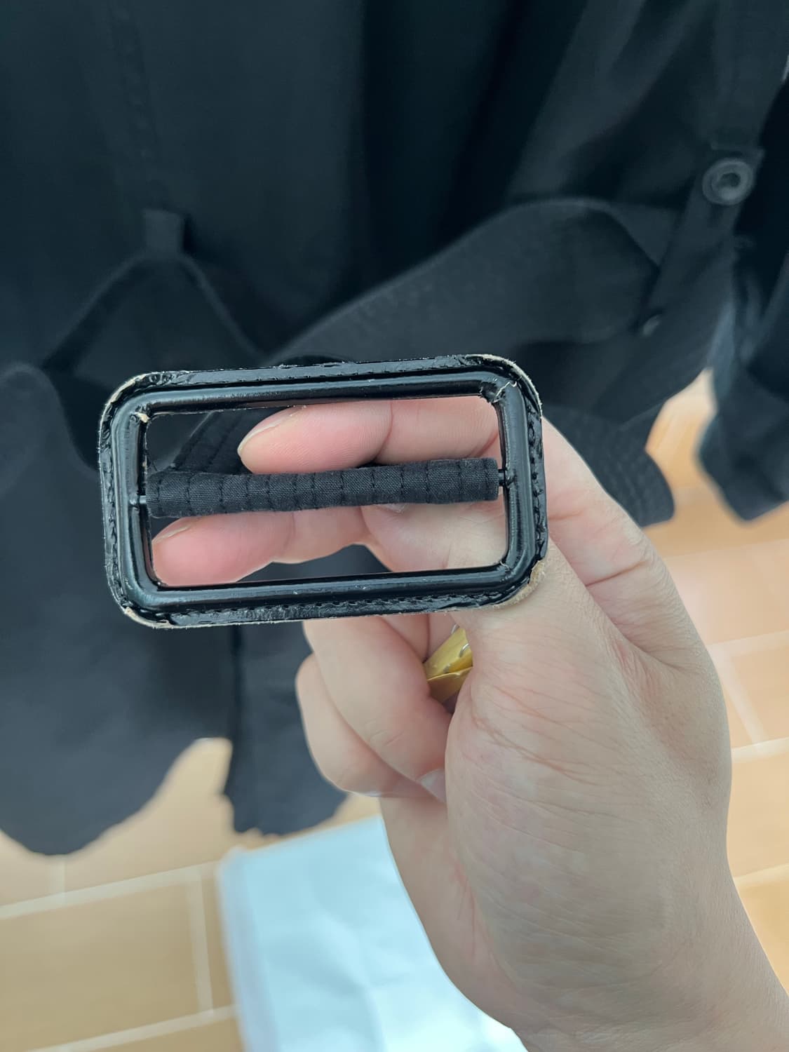 르메르 코튼 트렌치코트 블랙 S 상품이미지10