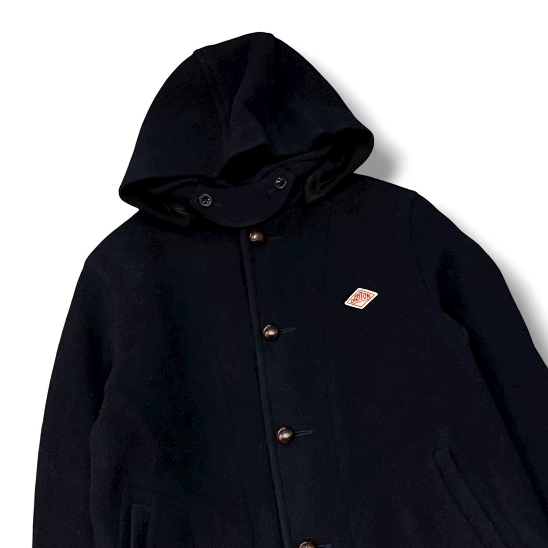  단톤 후드 울 코트 y14042 상품이미지4