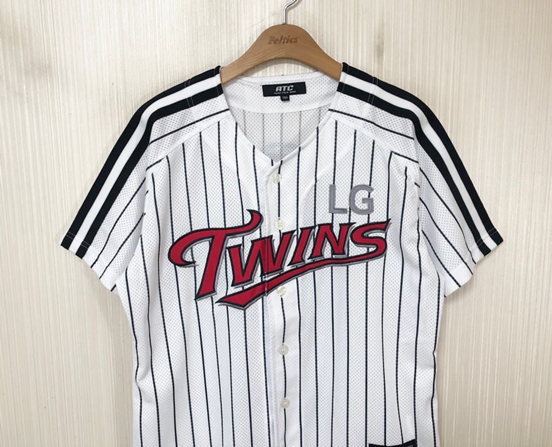 (3)KBO ATC LG트윈스 홈유니폼/져지 100 #33 박용택 상품이미지3