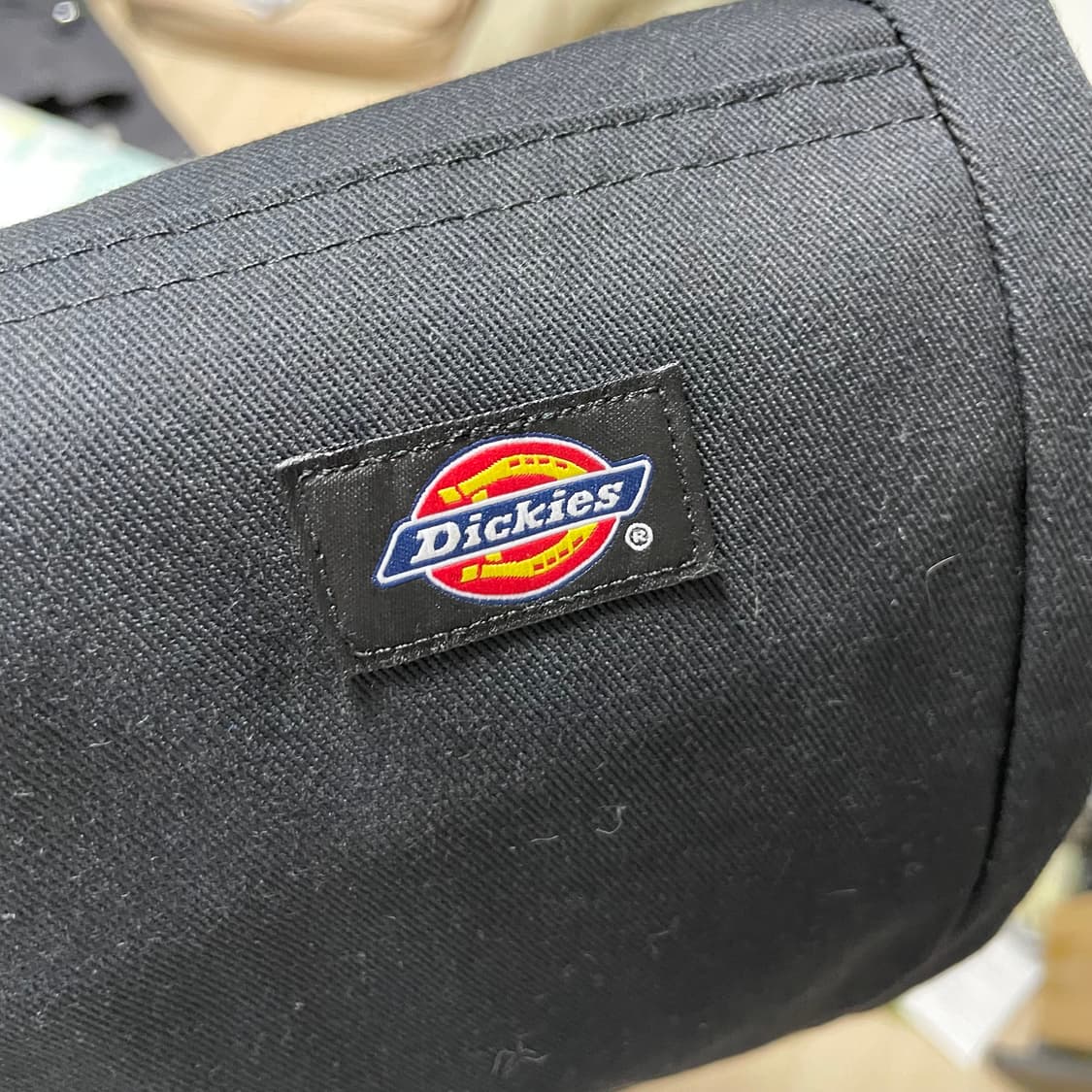 디키즈 루즈 핏 더블니 워크 팬츠 블랙 85283 상품이미지6