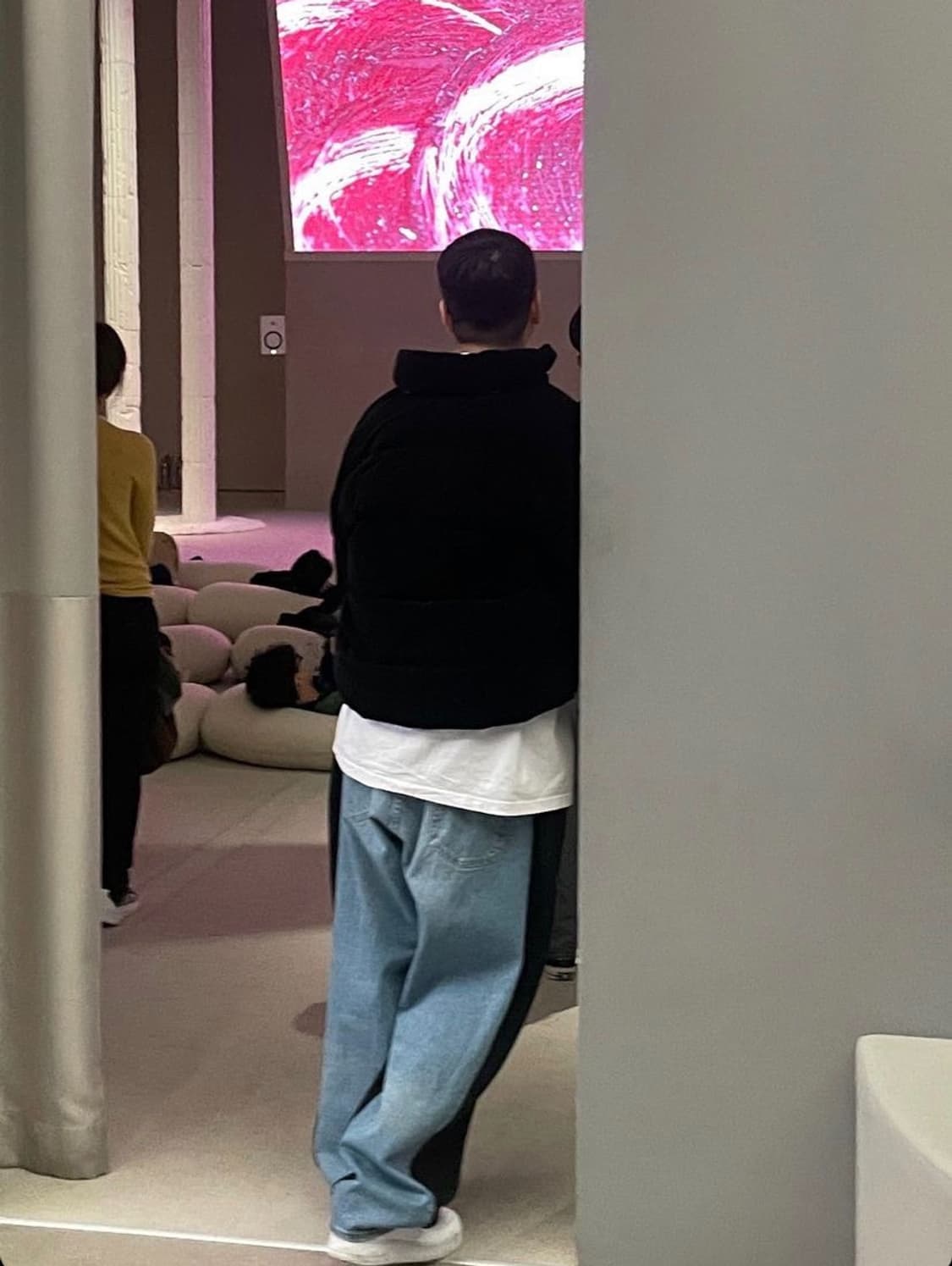 [L] 블레스 bless 오버조깅진 검청 판매합니다 상품이미지1