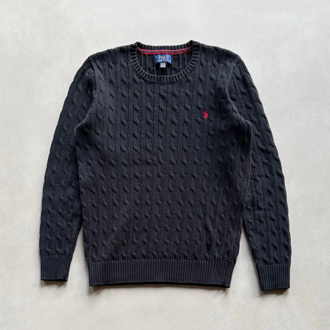 [M]폴로 랄프로렌 꽈배기 케이블 코튼 니트 상품이미지3