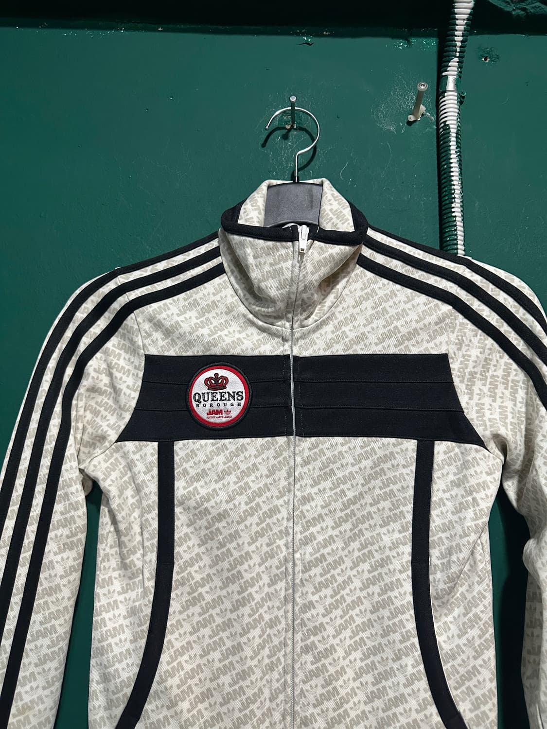 아디다스 한정판 잼퀸즈보로 크롭 트랙탑져지 85 상품이미지2