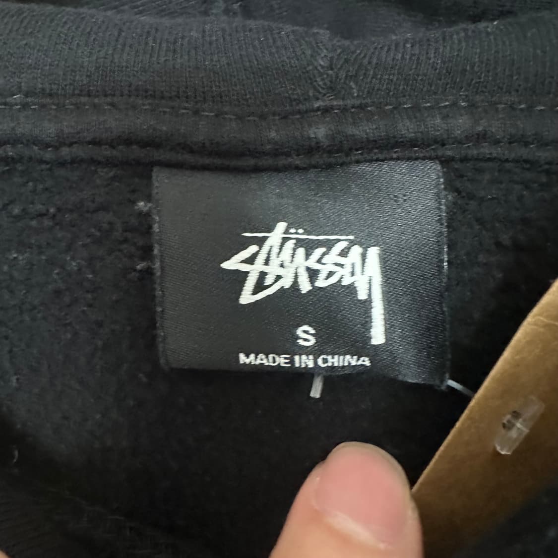 스투시 오발 로고 후드 상품이미지4