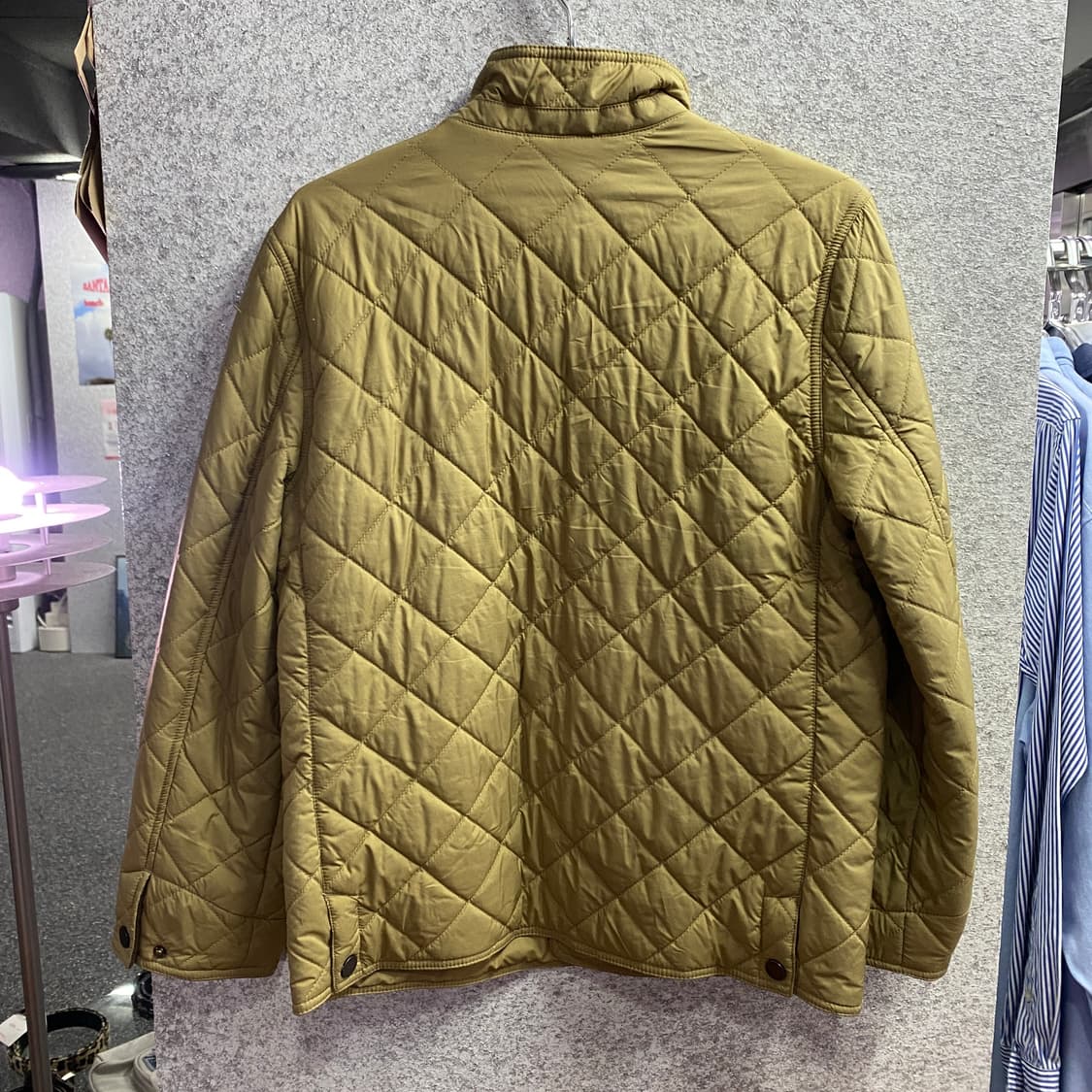 폴로 랄프로렌 베이지 퀄팅 경량패딩 b3377 상품이미지5