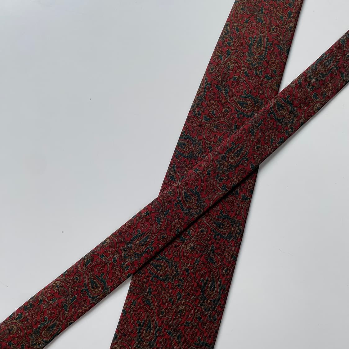 입생로랑(YSL) 페이즐리 명품 정품 넥타이 7.8cm 상품이미지4