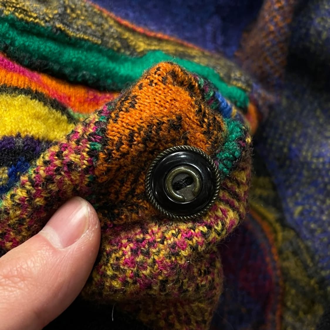 100 쿠지 케이블 가디건 상품이미지4