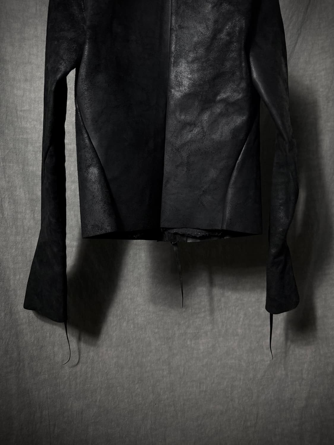 m.a+ Cross Seam Horse Leather Jacket  상품이미지7
