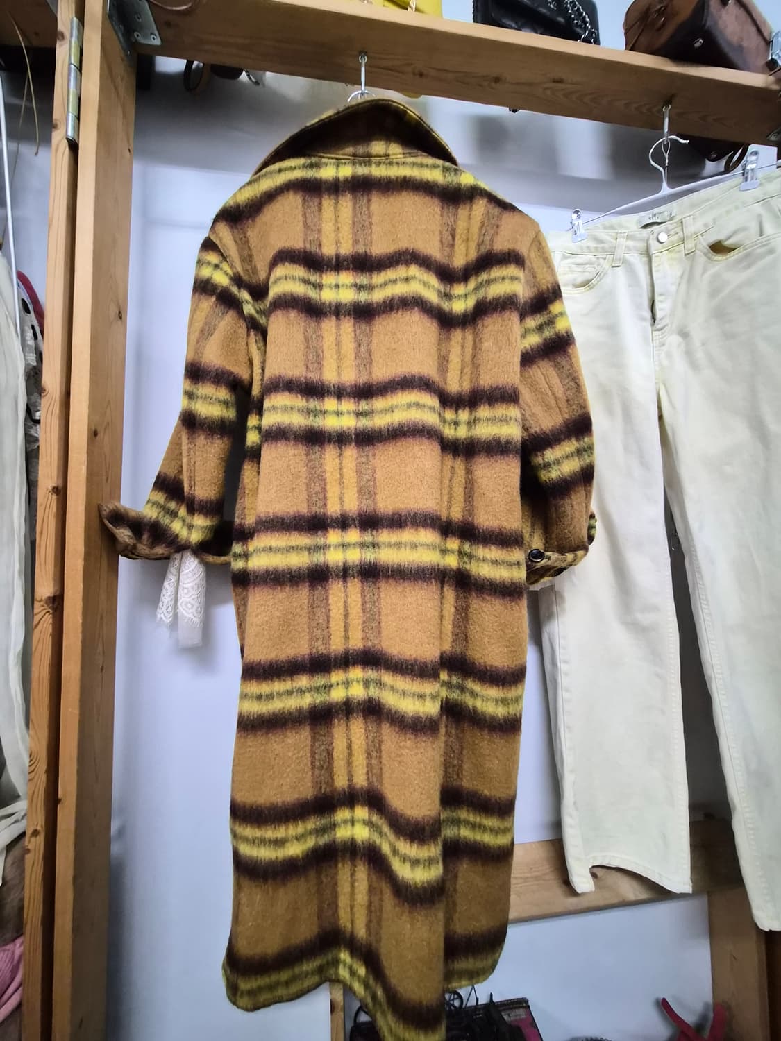 베네통 펠트울 셔츠 아우터 상품이미지6