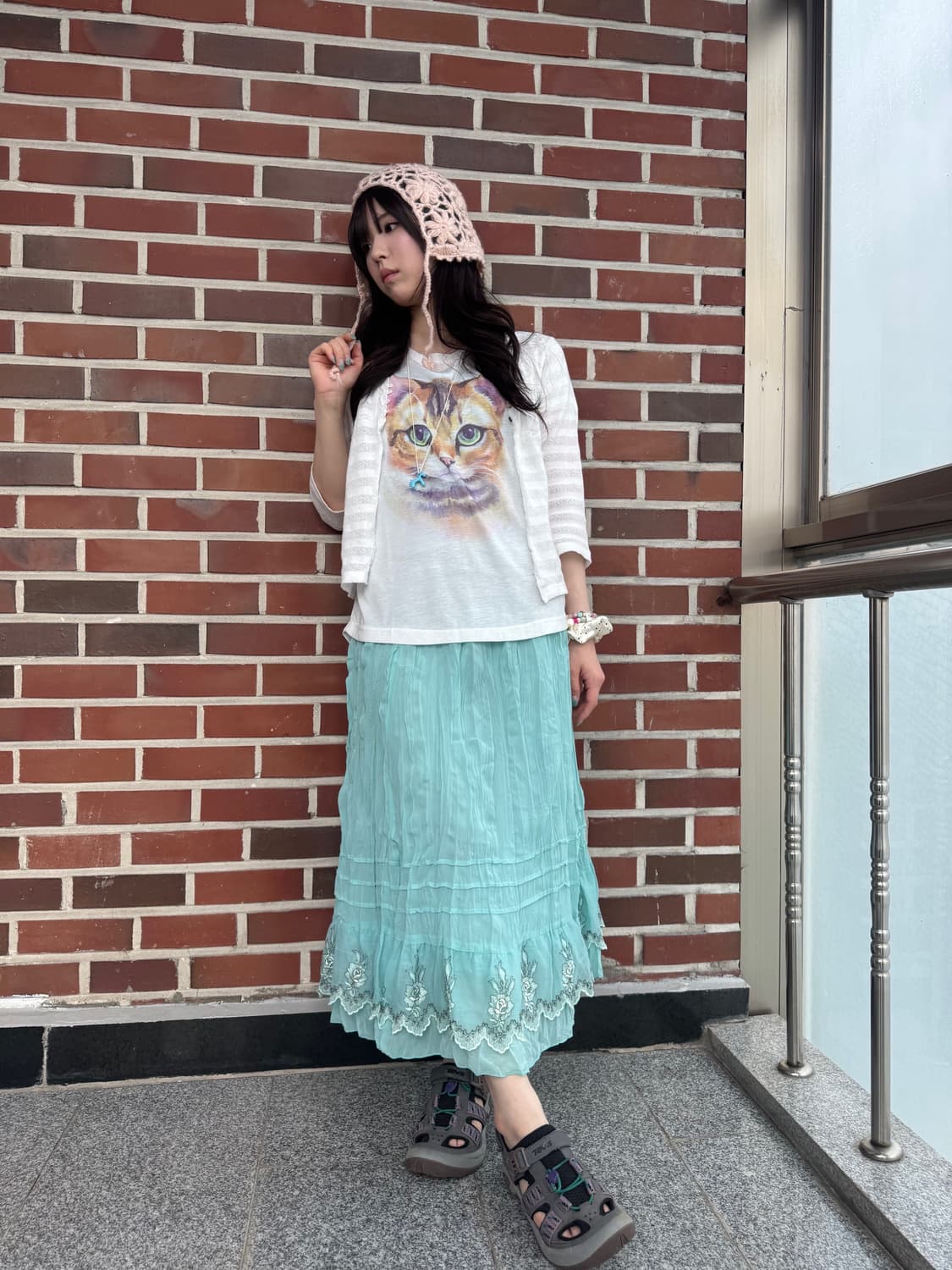 아깽이 파스텔 빈티지 코디세트 3pcs 상품이미지2