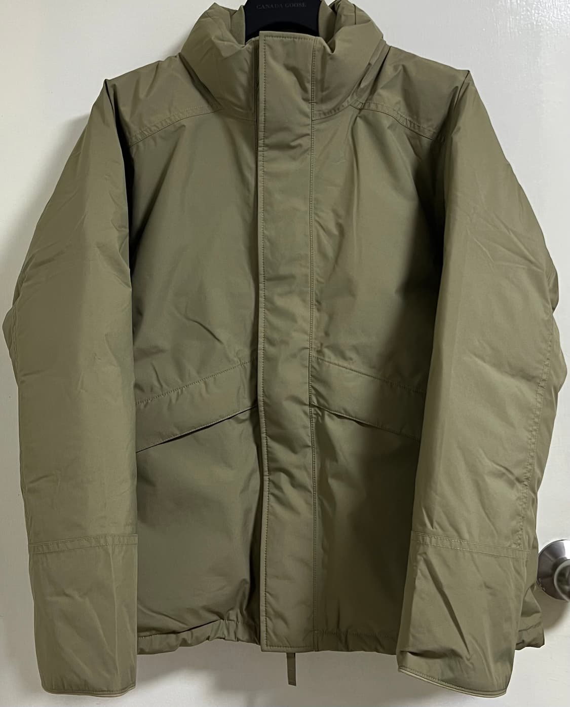 나나미카 / 25aw 고어텍스 숏 패딩 자켓 M / 카키 베이지 M 상품이미지2