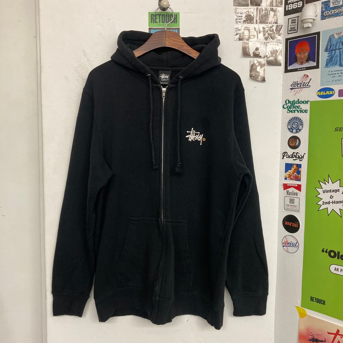 00’s 스투시 스탁 후드집업 상품이미지1