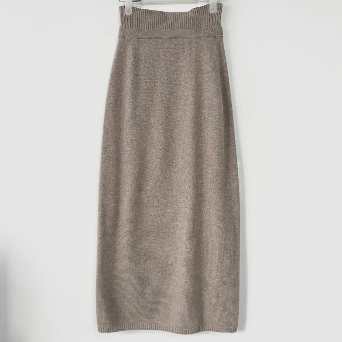 한섬 더캐시미어 멜란지 니트 스커트 상품이미지1