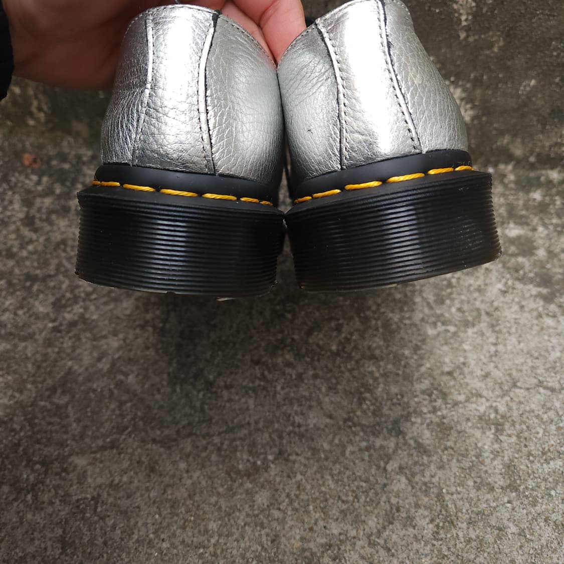 [4UK] 닥터마틴 1461 MET silver (230~235) 상품이미지6